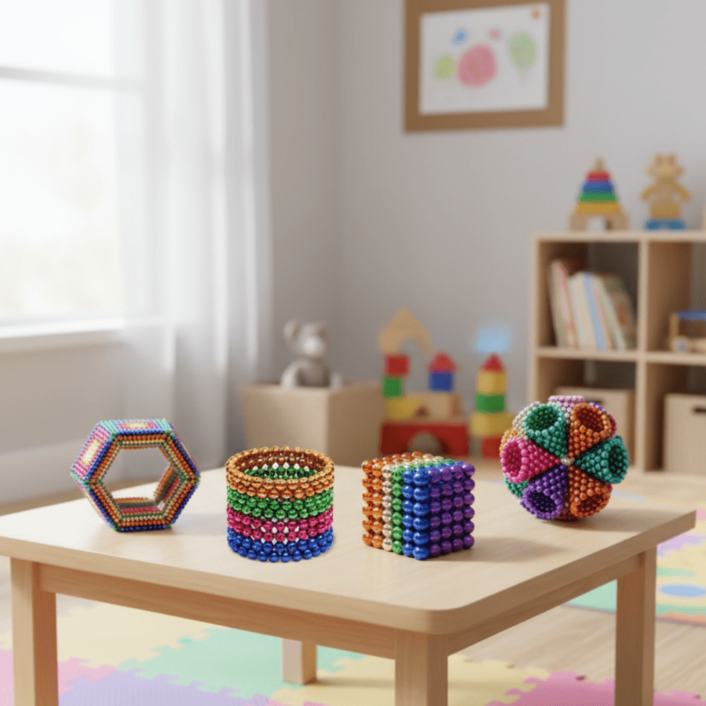 EDUFORM – Giocattolo di costruzione magnetico – Giocoso, creativo e a sostegno dello sviluppo