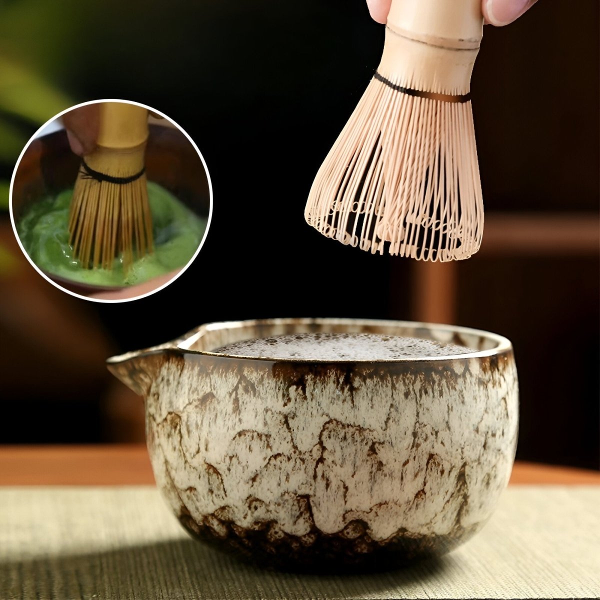 MATCHIKO – Set da 6 pezzi di tè al matcha autentico per la preparazione tradizionale