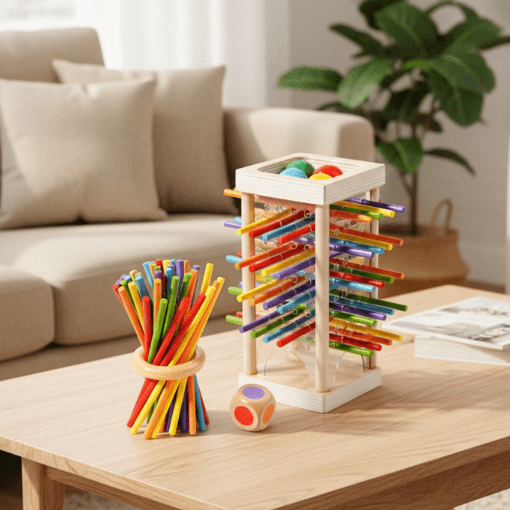 COUNTISTIX – Set di bastoncini Montessori per il conteggio, sviluppo cognitivo e coordinazione