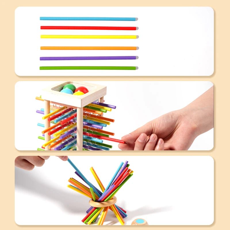 COUNTISTIX – Set di bastoncini Montessori per il conteggio, sviluppo cognitivo e coordinazione