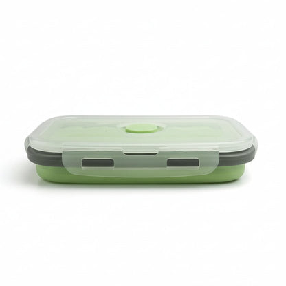 MICROSAFE – Contenitori pieghevoli in silicone per la preparazione dei pasti, adatti al microonde e salvaspazio