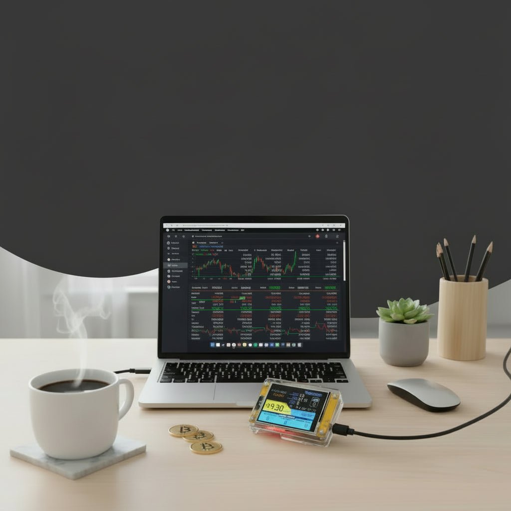 CRYPTONEX – Affidabile dispositivo di mining di criptovalute da 2,8 pollici con una velocità costante di 960 KH/s