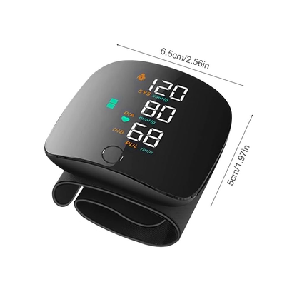 Misuratore di Pressione da Polso con Display LED Touchscreen & Voice Report in Italiano