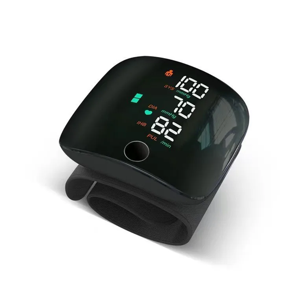Misuratore di Pressione da Polso con Display LED Touchscreen & Voice Report in Italiano