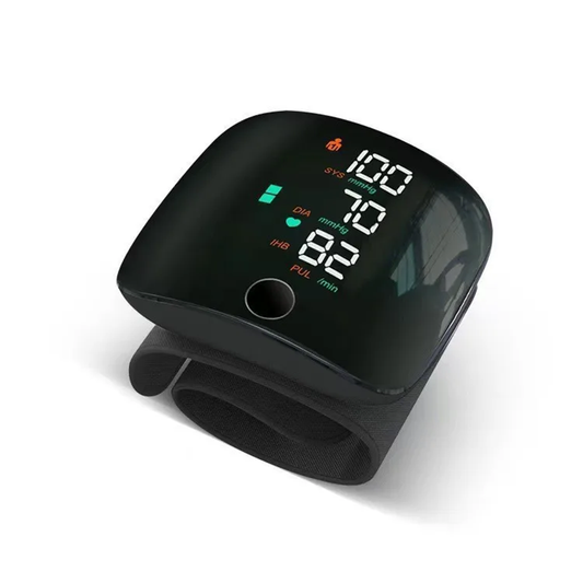 Misuratore di Pressione da Polso con Display LED Touchscreen & Voice Report in Italiano