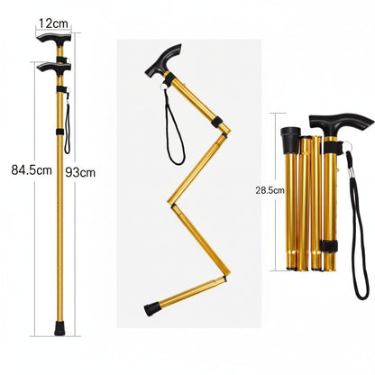 PATHGRIP – Bastoncini da trekking in alluminio regolabili per presa sicura e postura stabile