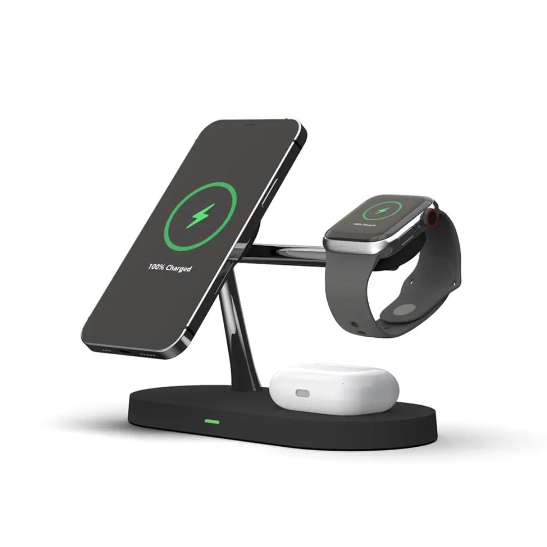 MultiCharge Pro – Stazione di Ricarica 3-in-1