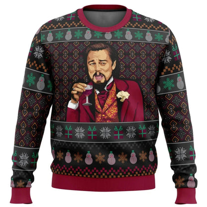Maglia natalizia da uomo con design festoso