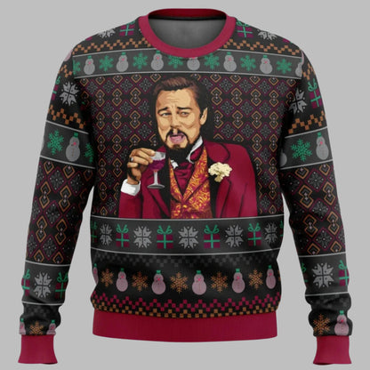 Maglia natalizia da uomo con design festoso