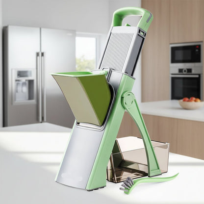 VEGIMASTER – Tagliaverdure multifunzionale e affettatrice pieghevole