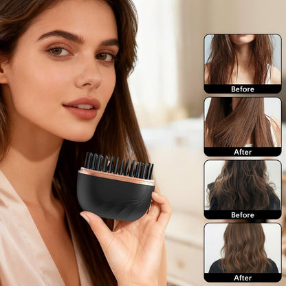 HAIRSTYLIA – Pettine lisciante senza fili per acconciature perfette