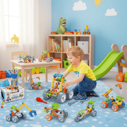 Set di costruzione creativo per bambini - Stimola l'immaginazione e le abilità di risoluzione dei problemi