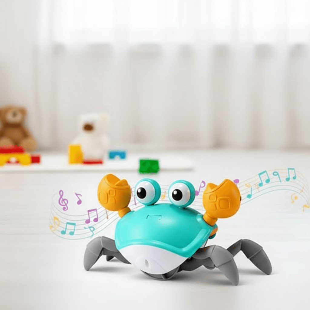 MoveeCrab - divertimento per gattonare con musica e colori per bambini da 1 anno