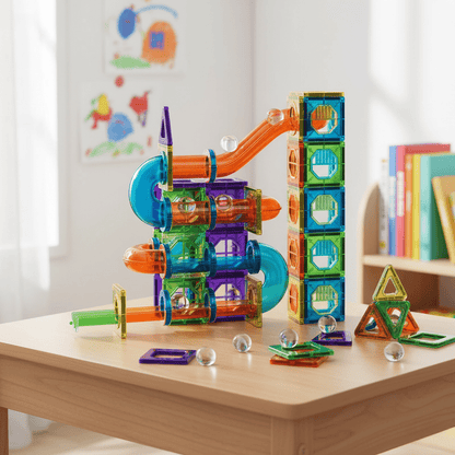 MagniBlocks - Blocchi da costruzione magnetici per avventure creative a partire dai 2 anni