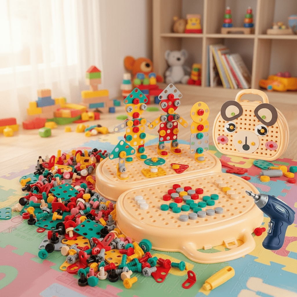 InnoBox - scatola di stoccaggio Montessori creativa per giovani esploratori