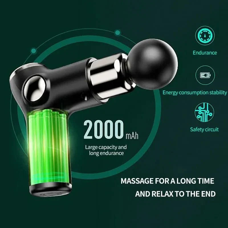 PowerPulse Massaggiatore a percussione - Massaggiatore portatile per la rigenerazione muscolare