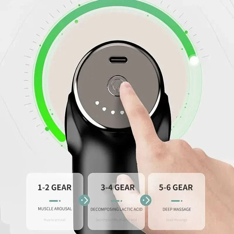 PowerPulse Massaggiatore a percussione - Massaggiatore portatile per la rigenerazione muscolare