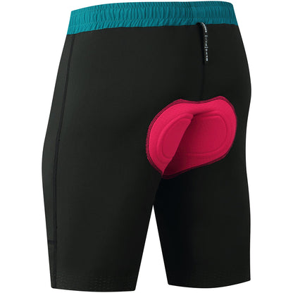 Pantaloncini da ciclismo da uomo 2 in 1 – Imbottiti 3D, traspiranti e ad asciugatura rapida
