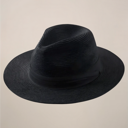 Cappello Panama estivo classico per uomo in marrone