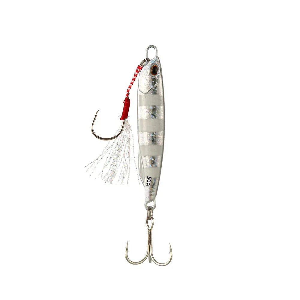 SEABLADE – Cucchiaio jig in metallo per branzino e jigging efficace in acqua salata