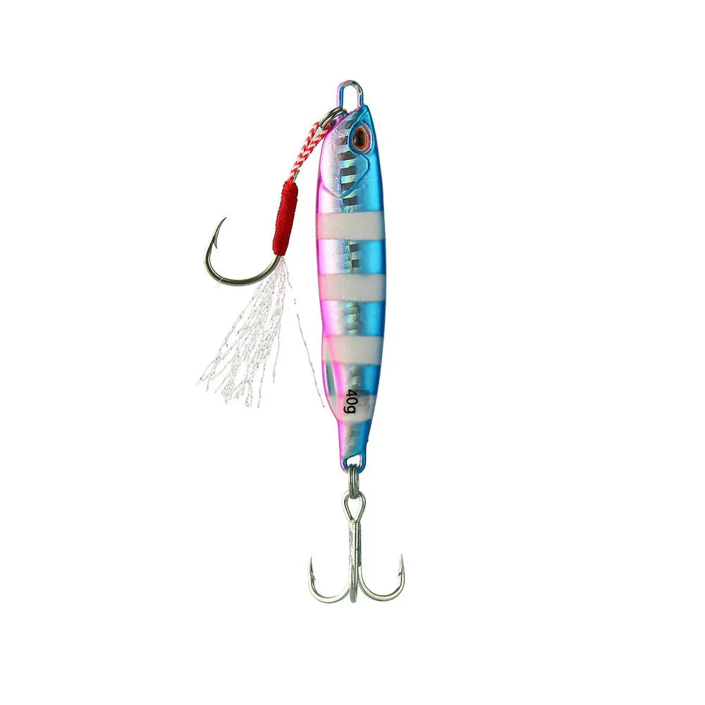 SEABLADE – Cucchiaio jig in metallo per branzino e jigging efficace in acqua salata