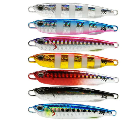 SEABLADE – Cucchiaio jig in metallo per branzino e jigging efficace in acqua salata