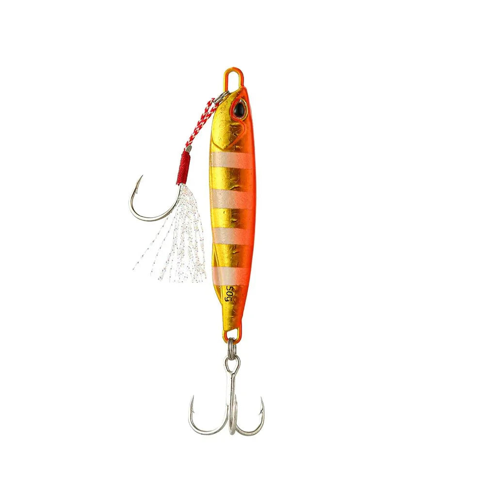SEABLADE – Cucchiaio jig in metallo per branzino e jigging efficace in acqua salata