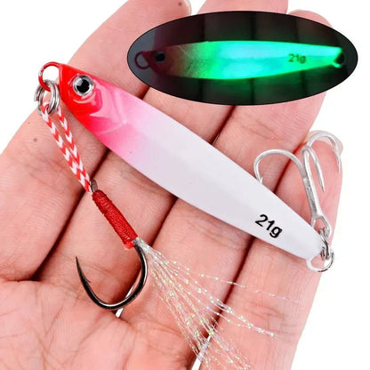 JIGMASTER – Set di jig in metallo per pesca in mare con pesi vari