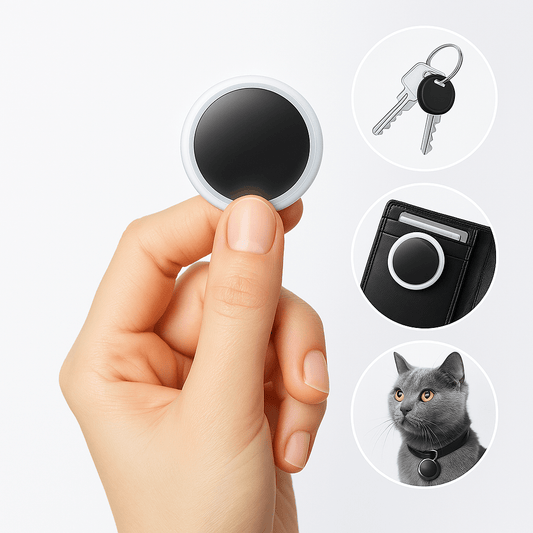 TrackMate Mini – Localizzatore GPS Bluetooth per chiavi e oggetti di valore