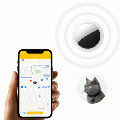 TrackMate Mini – Localizzatore GPS Bluetooth per chiavi e oggetti di valore