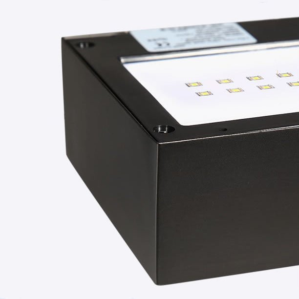 SOLARABATUR – Lampada da parete LED con luce superiore e inferiore per uso esterno