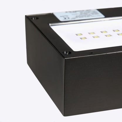 SOLARABATUR – Lampada da parete LED con luce superiore e inferiore per uso esterno