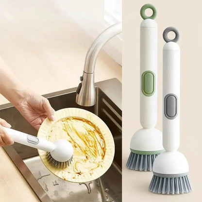 CLEANSWIFT – Spazzola multifunzionale per la pulizia con dosatore di liquido