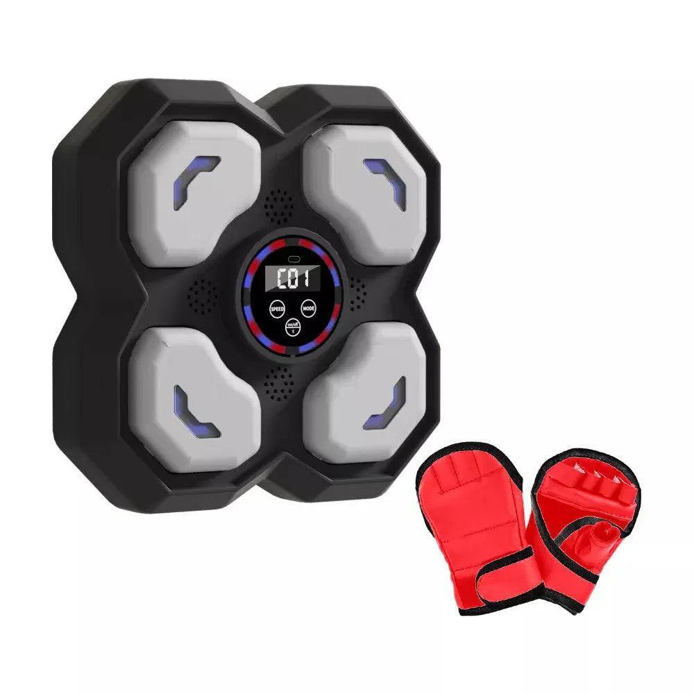 Macchina da Boxe Musicale – Dispositivo da Boxe da Parete Bluetooth con LED e Allenamento Reattivo