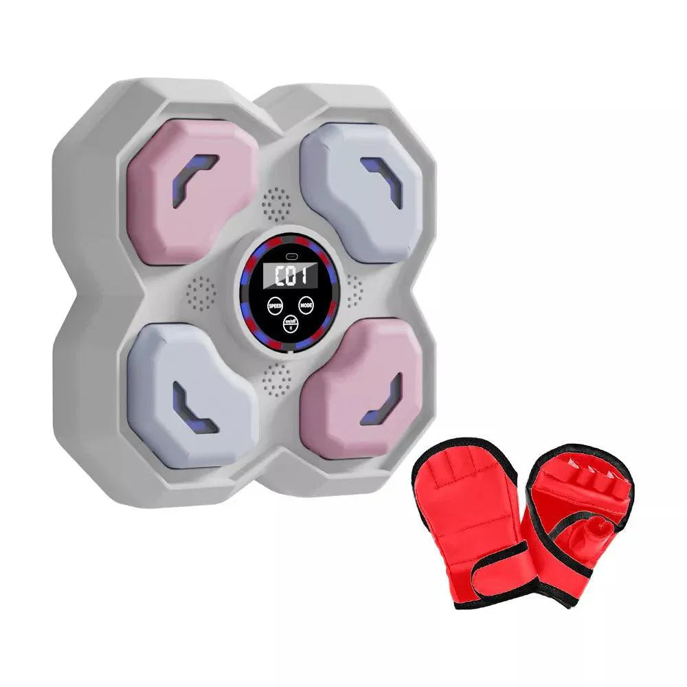 Macchina da Boxe Musicale – Dispositivo da Boxe da Parete Bluetooth con LED e Allenamento Reattivo