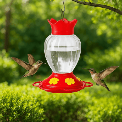 ANTAPURE – Erogatore d'acqua Kolibri per esterni con vasca d'acqua anti-formiche e manutenzione facile