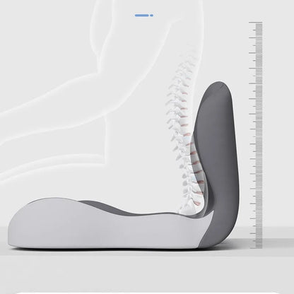PRESSURISOFT – Cuscino in memory foam per sollievo dal dolore sciatico e comfort durante sedute prolungate