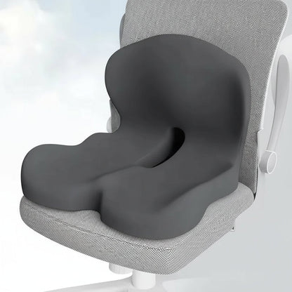 PRESSURISOFT – Cuscino in memory foam per sollievo dal dolore sciatico e comfort durante sedute prolungate