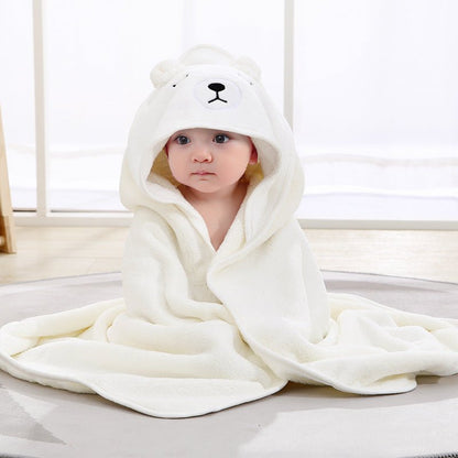 COZYCRADLE – Asciugamano da bagno morbido per neonati, per asciugatura delicata e coccole affettuose