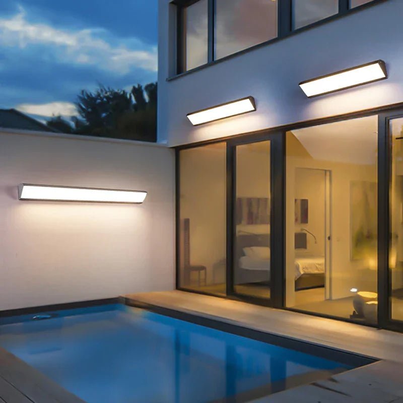 EXOWALL – Lampada da parete LED resistente agli agenti atmosferici per uso esterno