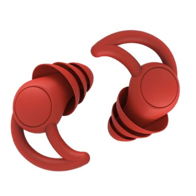 NOCTURA EARPLUGS - Tappi auricolari in silicone morbidi per ridurre il rumore e dormire meglio