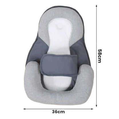 Cuscino Letto Antireflusso per Neonati – Nido per il Sonno con Inclinazione di 15° | Cuscino Portatile Anticoliche e Nido Neonato per un Sonno Sereno