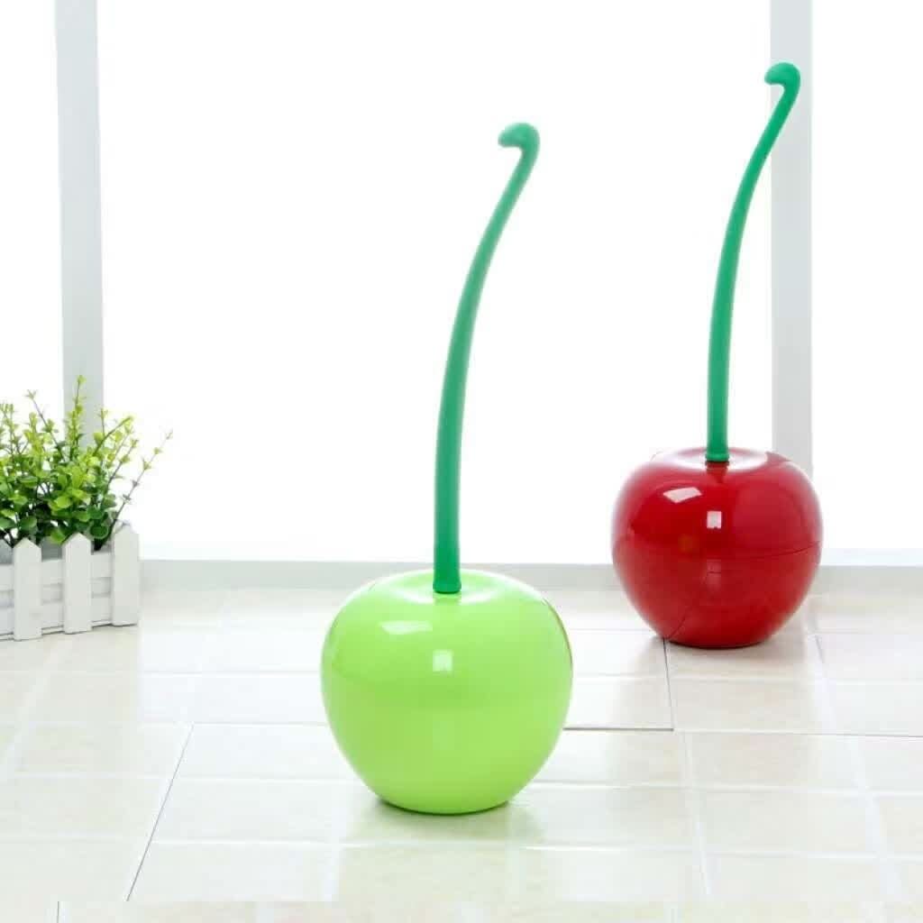 Cleanity – Spazzola per WC con Portaspazzola dal Design Moderno