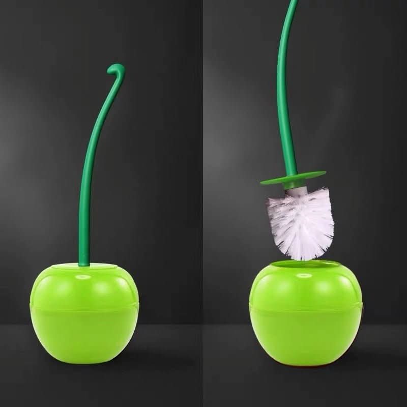 Cleanity – Spazzola per WC con Portaspazzola dal Design Moderno