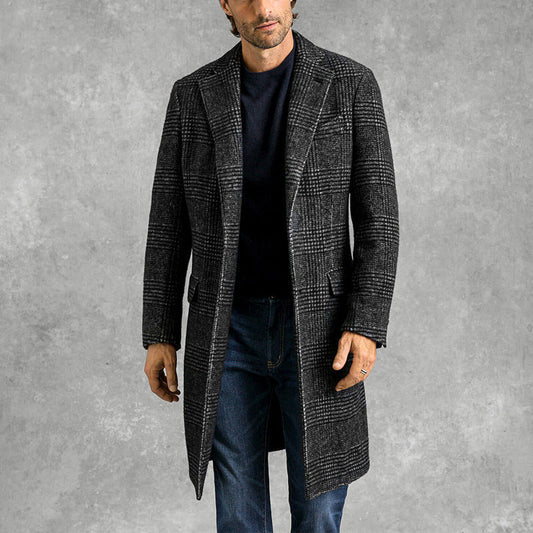 Cappotto Sartoriale da Uomo| Misto Lana Made in Italy