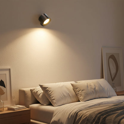 Lampada da parete LED LumiSpin - dimmabile e ruotabile di 360° per ogni casa