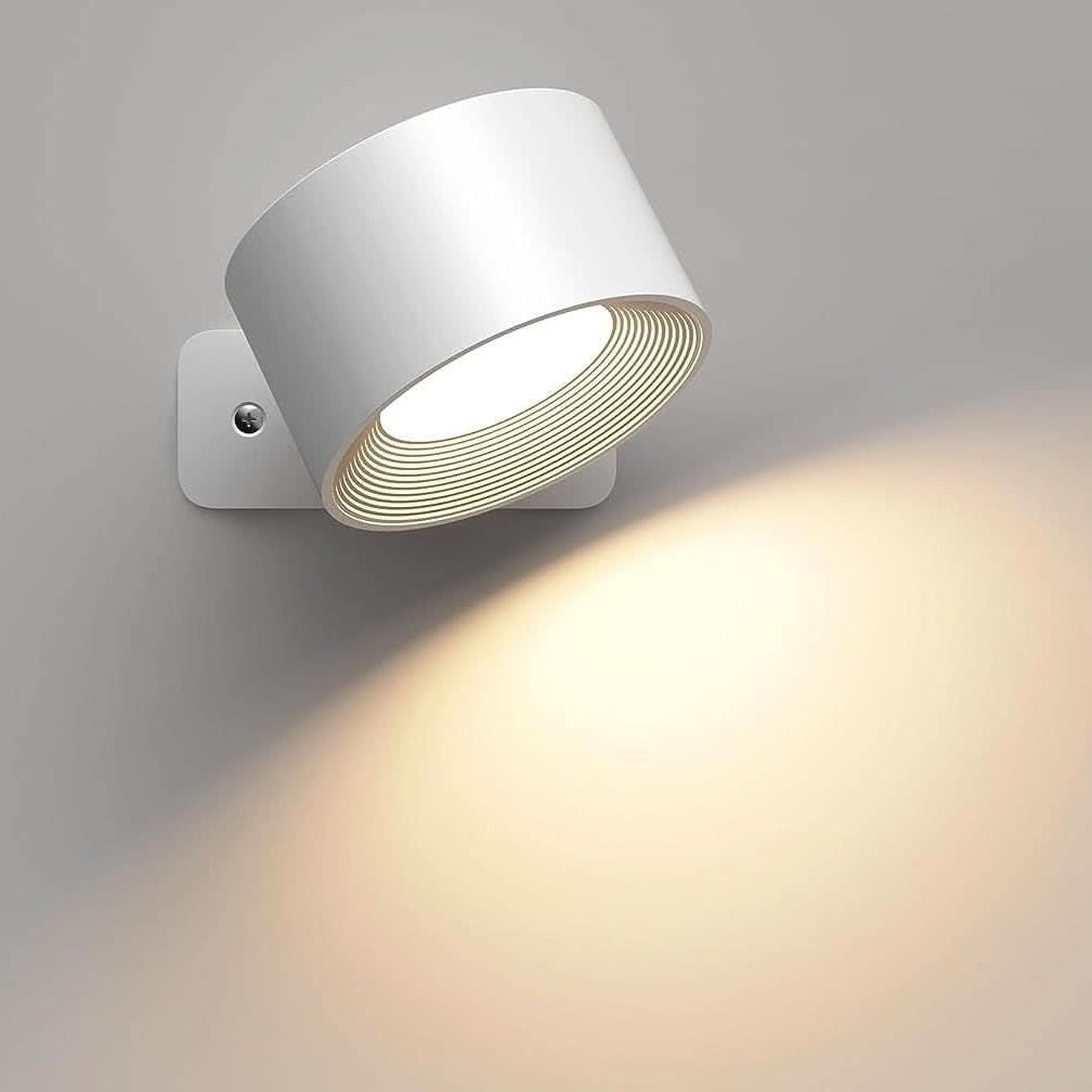 Lampada da parete LED LumiSpin - dimmabile e ruotabile di 360° per ogni casa