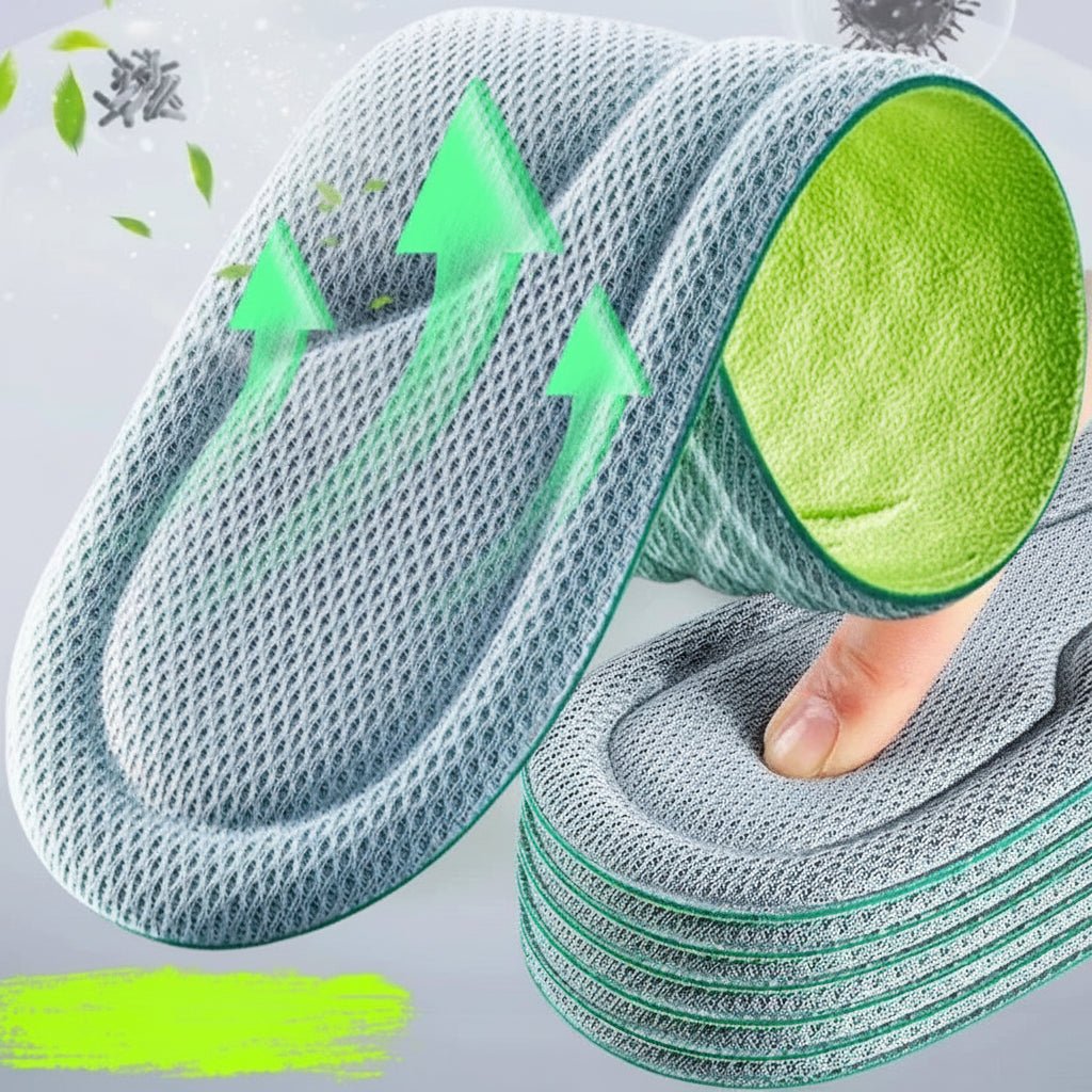 SOLEHYGIENE – plantari ortopedici unisex in memory foam per un sostegno fresco dei piedi