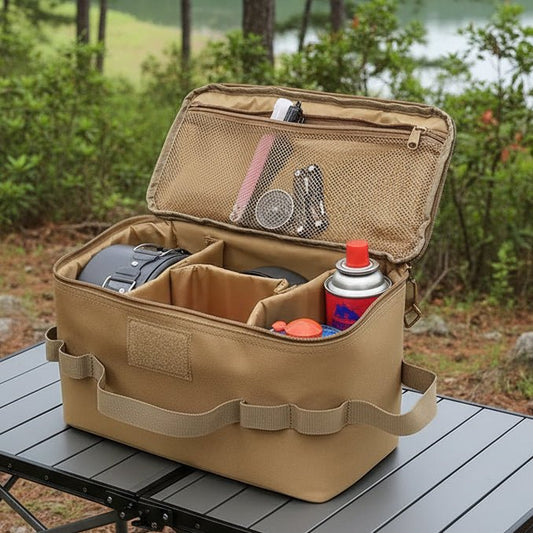 GEARTRUNK – Ampia borsa di stoccaggio all'aperto per attrezzature da campeggio realizzata in resistente tessuto Oxford