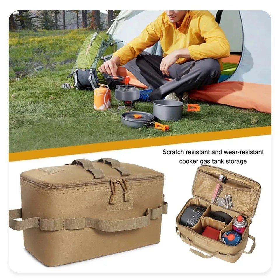GEARTRUNK – Ampia borsa di stoccaggio all'aperto per attrezzature da campeggio realizzata in resistente tessuto Oxford